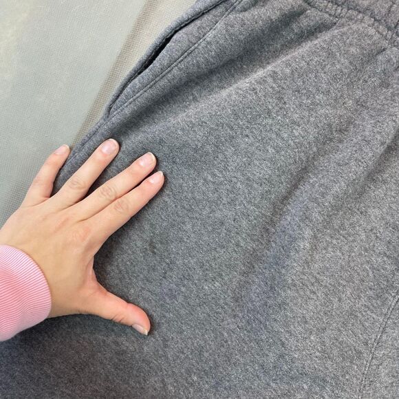 Nike Sweatpants Men X-Large Gray Athletic Joggers Warm Pocket Drawstring Comfort - Picture 7 of 10